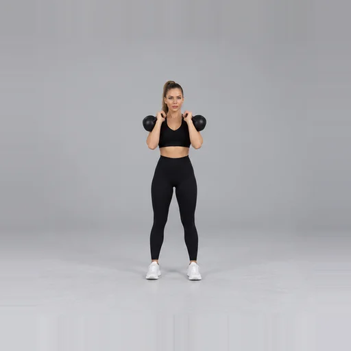 Kettlebell ile Omuz Press · 1. kare